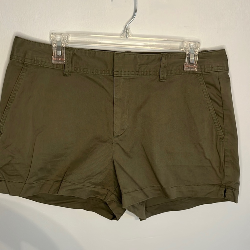 GAP Olive Green Women's Casual Shorts